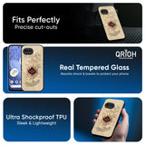Magical Map Glass Case for Google Pixel 9A