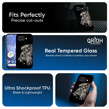 Brave Lion Glass Case for Google Pixel 10A 5G