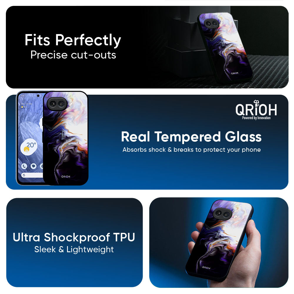 Enigma Smoke Glass Case for Google Pixel 10A 5G