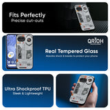 Plasma Shield Glass Case for Google Pixel 9A