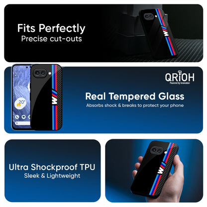 Automotive Art Glass Case for Google Pixel 9A