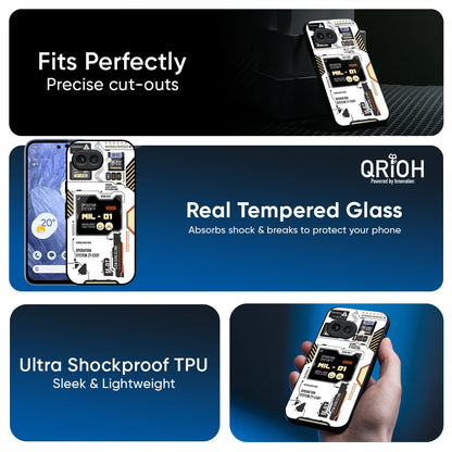 Tech Display Glass Case for Google Pixel 9A