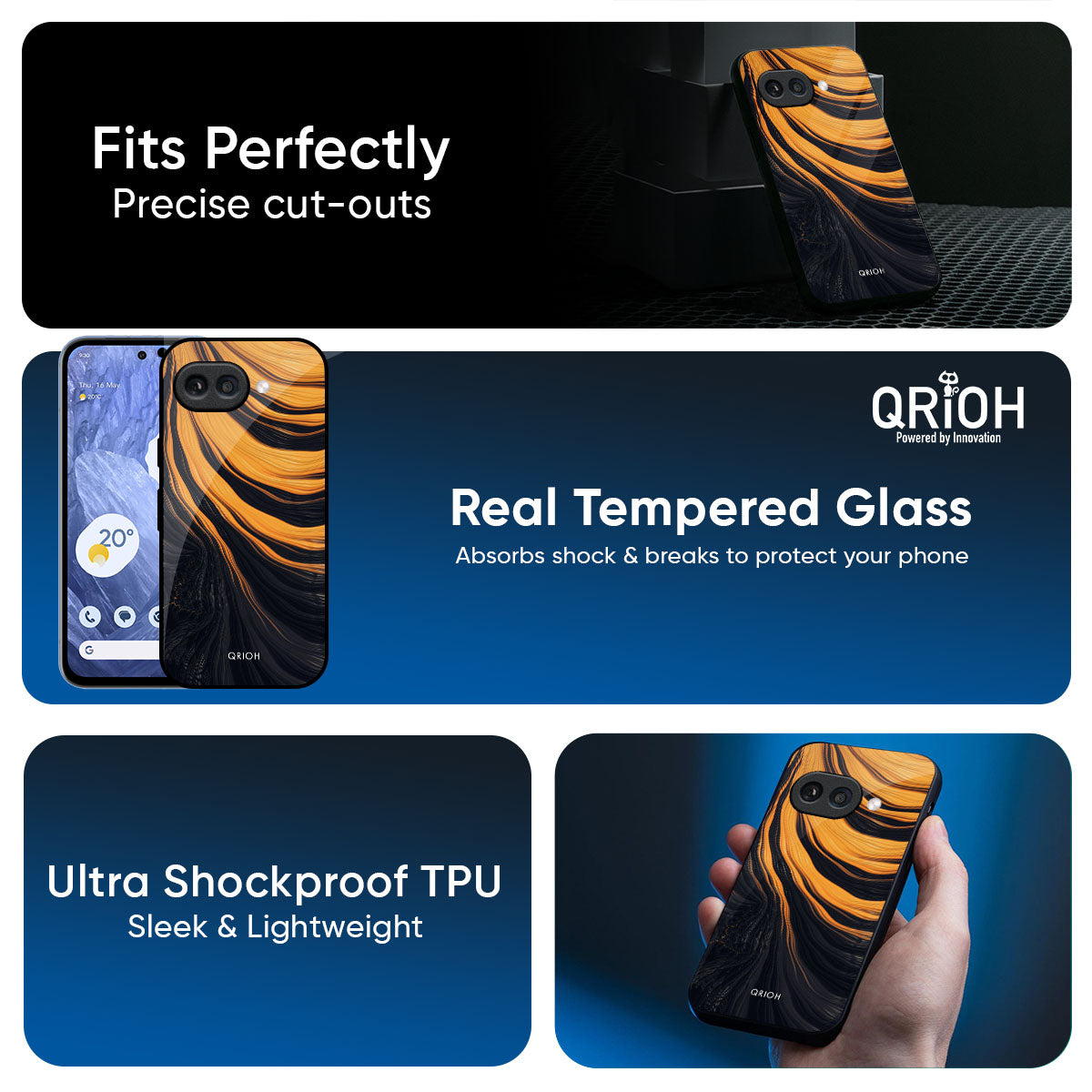Sunshine Beam Glass Case for Google Pixel 9A