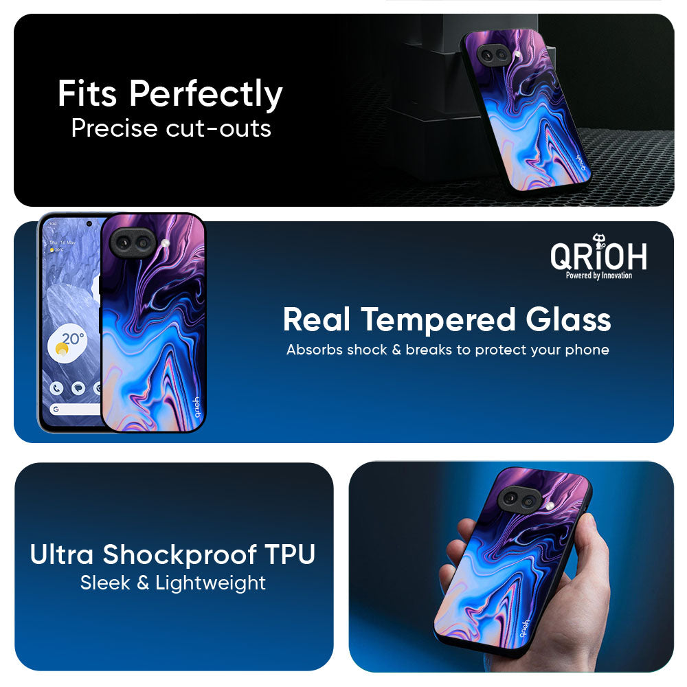 Psychic Texture Glass Case for Google Pixel 10A 5G