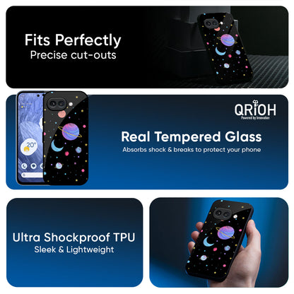 Planet Play Glass Case For Google Pixel 9A
