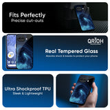 Dazzling Ocean Gradient Glass Case For Google Pixel 9A
