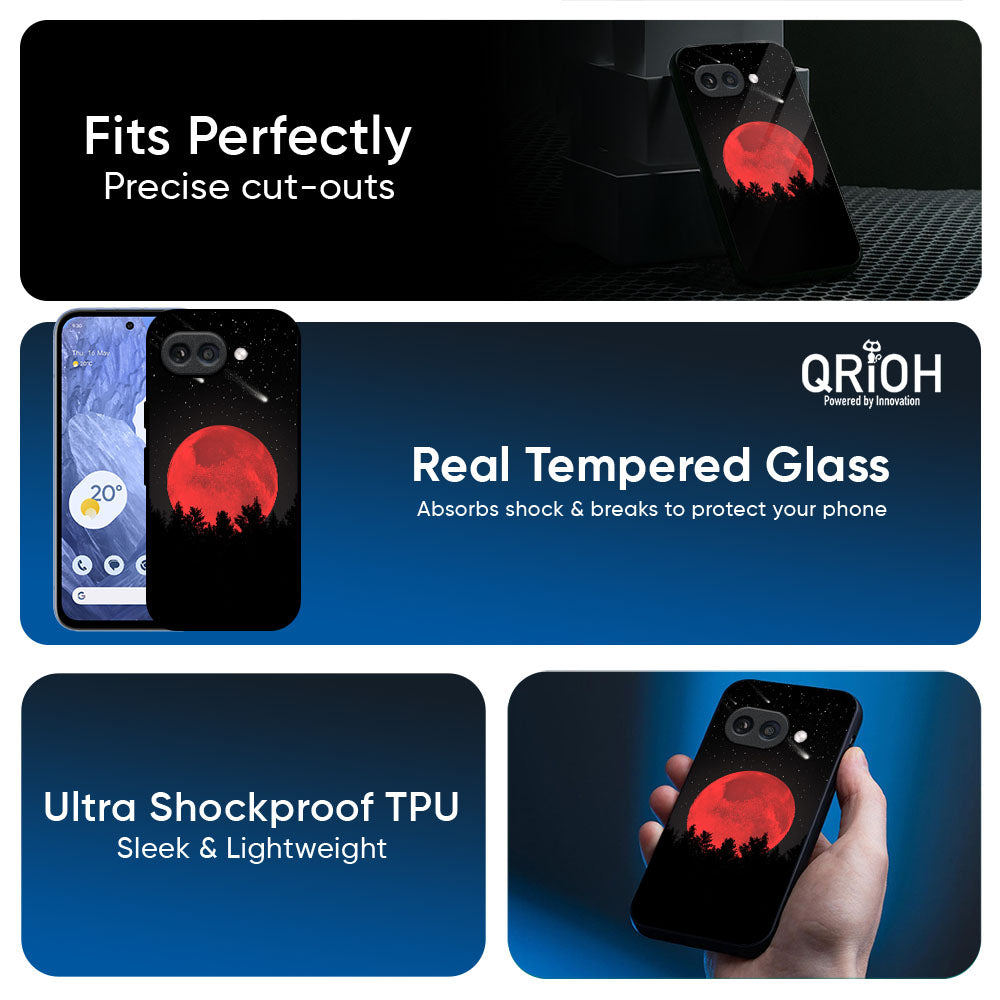 Moonlight Aesthetic Glass Case For Google Pixel 10A 5G