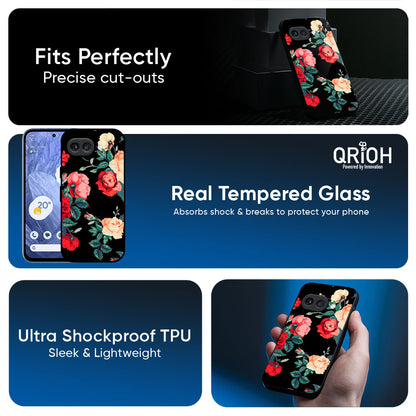 Floral Bunch Glass Case For Google Pixel 10A 5G