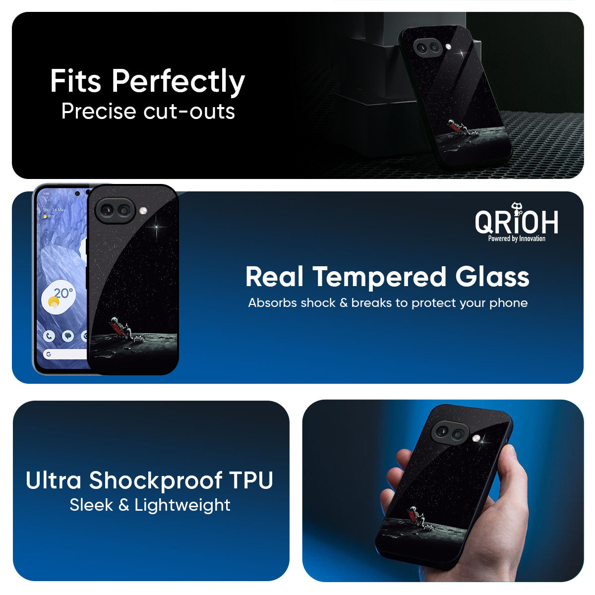 Relaxation Mode On Glass Case For Google Pixel 9A