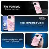 Diamond Pink Gradient Glass Case For Google Pixel 10A 5G