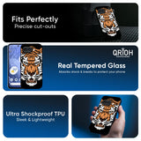 Angry Tiger Glass Case For Google Pixel 10A 5G
