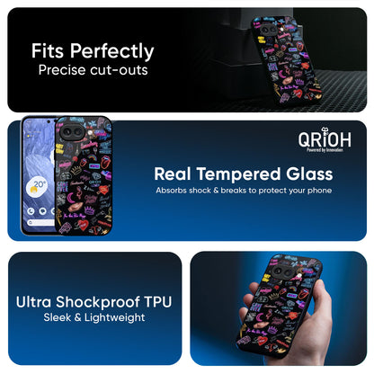 Accept The Mystery Glass Case for Google Pixel 9A