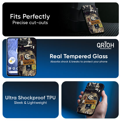 Ride Mode On Glass Case for Google Pixel 10A 5G