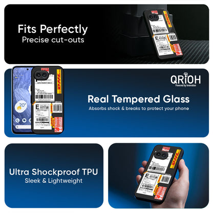 Cool Barcode Label Glass Case For Google Pixel 10A 5G