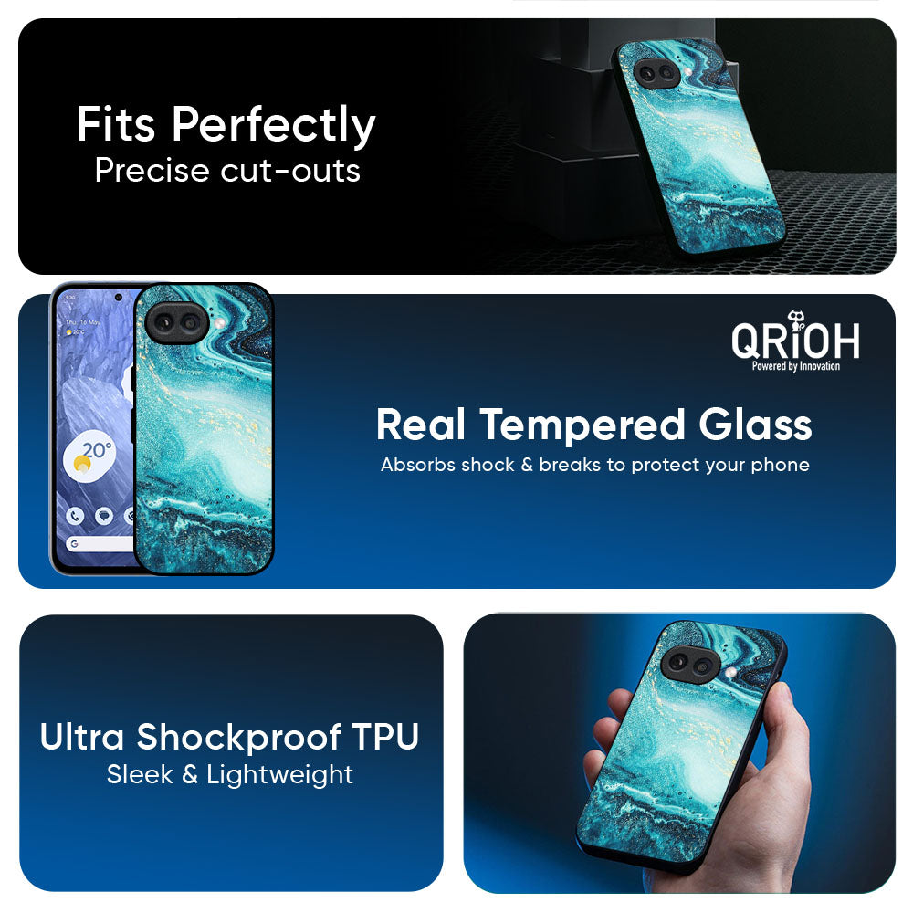 Sea Water Glass Case for Google Pixel 10A 5G