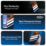 Bold Stripes Glass Case for Google Pixel 9A