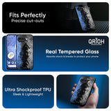 Dark Grunge Glass Case for Google Pixel 9A