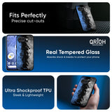 Dark Grunge Glass Case for Google Pixel 10A 5G