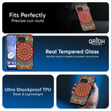 Elegant Mandala Glass Case for Google Pixel 10A 5G