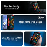 Retro Gorgeous Flower Glass Case for Google Pixel 10A 5G