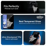 Kitten Mandala Glass Case for Google Pixel 9A