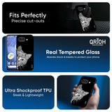 Kitten Mandala Glass Case for Google Pixel 10A 5G