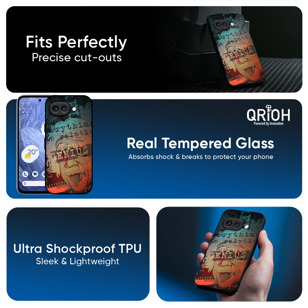 True Genius Glass Case for Google Pixel 10A 5G