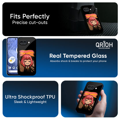 Spy X Family Glass Case for Google Pixel 9A