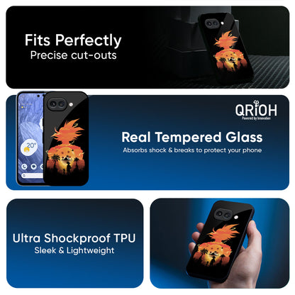 Japanese Paradise Glass Case for Google Pixel 9A