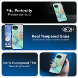 Green Marble Glass Case for Google Pixel 10A 5G
