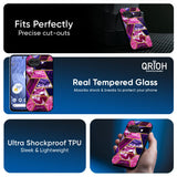 Electroplated Geometric Marble Glass Case for Google Pixel 10A 5G