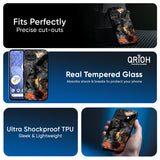 Lava Explode Glass Case for Google Pixel 9A