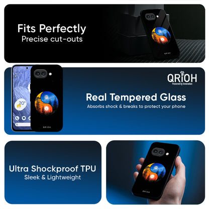 Yin Yang Balance Glass Case for Google Pixel 10A 5G