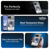 Space Flight Pass Glass Case for Google Pixel 9A