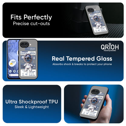 Space Flight Pass Glass Case for Google Pixel 10A 5G