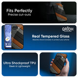 Tri Color Wood Glass Case for Google Pixel 9A