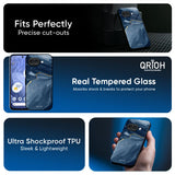 Deep Ocean Marble Glass Case for Google Pixel 10A 5G