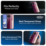 Brush Stroke Art Glass Case for Google Pixel 9A