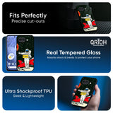 Astronaut on Mars Glass Case for Google Pixel 10A 5G