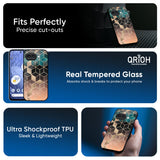 Bronze Texture Glass Case for Google Pixel 9A