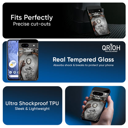 Royal Bike Glass Case for Google Pixel 9