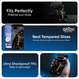 Dark Luffy Glass Case for Google Pixel 9 Pro XL