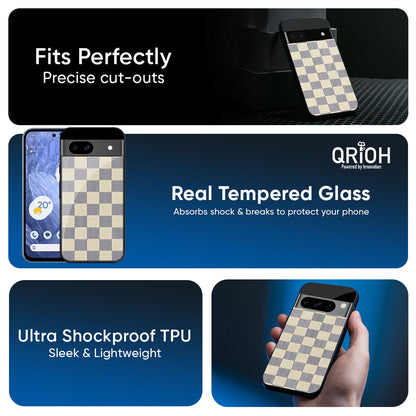 Blue Block Glass Case for Google Pixel 9