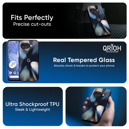 Colorful Illusion Glass Case for Google Pixel 9A
