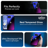 Viola Gradient Glass Case for Google Pixel 9A