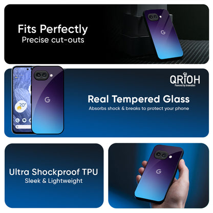 Dark Ocean Glass Case for Google Pixel 9A