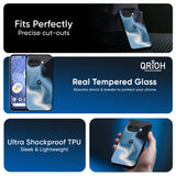 Blue Waves Glass Case for Google Pixel 10A 5G