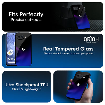 Black Onyx Glass Case for Google Pixel 9A
