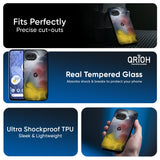 Colorful Smoke Glass Case for Google Pixel 9A