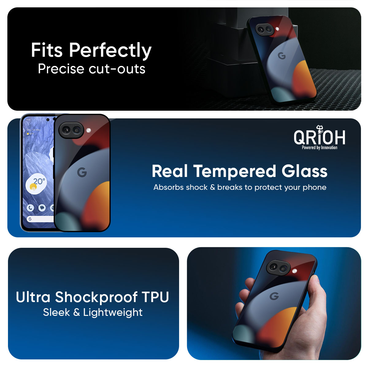 Acrylic Stones Glass Case for Google Pixel 10A 5G